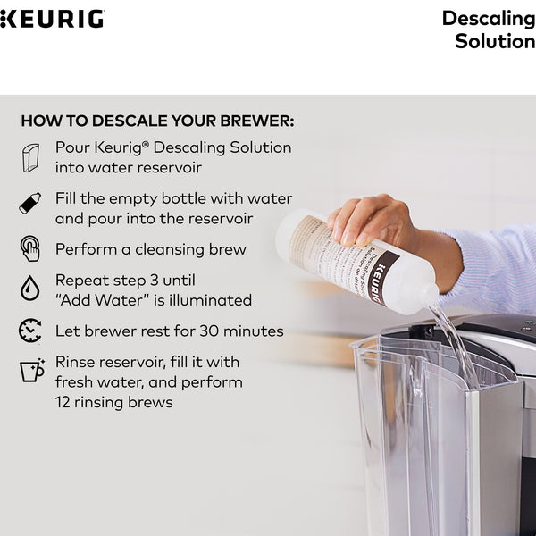 Descaling Solution  2.0 and 1.0 K-Cup Pod Coffee Makers