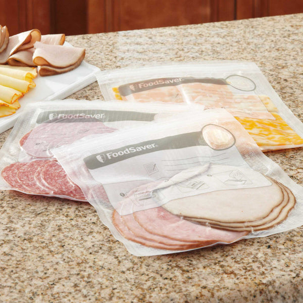 FreshSaver 1-Quart Vacuum Zipper Bags (18 Count)