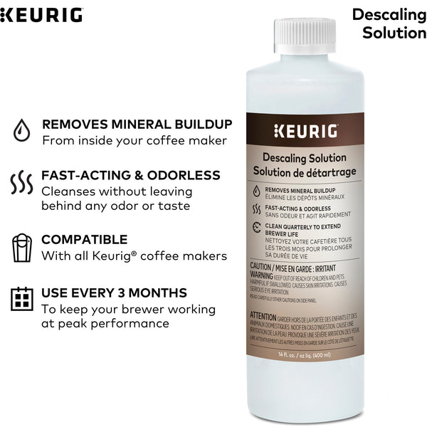 Descaling Solution  2.0 and 1.0 K-Cup Pod Coffee Makers